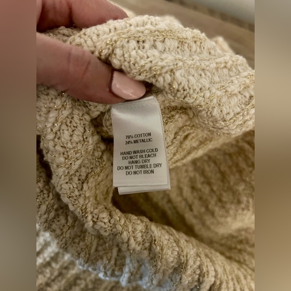 NWOT Lulu's Cream Textured Midi Dress - Picture 5 of 6